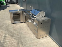 Buitenkeuken koelkast-hoek-wasbak-grill bbq - afbeelding 44 van  46