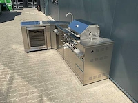 Buitenkeuken koelkast-hoek-wasbak-grill bbq - afbeelding 46 van  46
