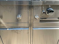 Buitenkeuken koelkast-hoek-wasbak-grill bbq - afbeelding 8 van  46