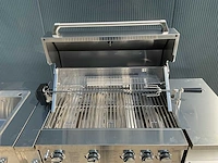 Buitenkeuken koelkast-hoek-wasbak-grill bbq - afbeelding 13 van  46