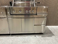 Buitenkeuken koelkast-hoek-wasbak-grill bbq - afbeelding 29 van  46