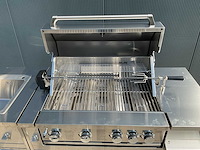 Buitenkeuken koelkast-wasbak-bbq grill bbq - afbeelding 11 van  33