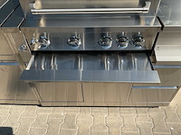 Buitenkeuken koelkast-wasbak-bbq grill bbq - afbeelding 15 van  33