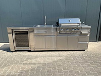 Buitenkeuken koelkast-wasbak-bbq grill bbq - afbeelding 1 van  39