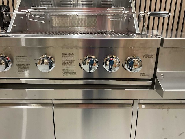 Buitenkeuken koelkast-wasbak-bbq grill bbq - afbeelding 30 van  39