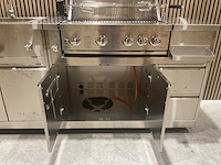 Buitenkeuken koelkast-wasbak-bbq grill bbq - afbeelding 33 van  39