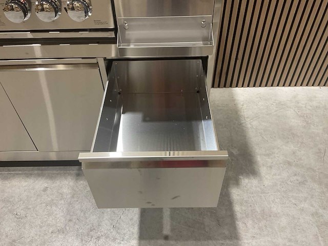 Buitenkeuken koelkast-wasbak-bbq grill bbq - afbeelding 35 van  39