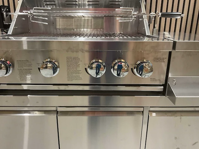 Buitenkeuken koelkast-wasbak-bbq grill bbq - afbeelding 33 van  41
