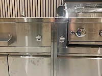 Buitenkeuken koelkast-wasbak-bbq grill bbq - afbeelding 35 van  41