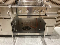 Buitenkeuken koelkast-wasbak-bbq grill bbq - afbeelding 36 van  41