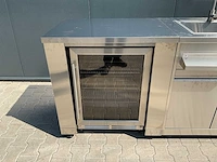 Buitenkeuken koelkast-wasbak-bbq grill bbq - afbeelding 38 van  41