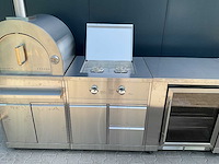 Buitenkeuken pizza-burner-koelkast-wasbak bbq - afbeelding 27 van  41