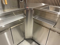 Buitenkeuken pizza-hoek-wasbak-koelkast-grill bbq - afbeelding 25 van  50