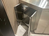 Buitenkeuken pizza-hoek-wasbak-koelkast-grill bbq - afbeelding 48 van  50