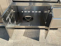 Buitenkeuken pizza-hoek-wasbak-koelkast-grill bbq - afbeelding 22 van  64