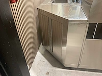 Buitenkeuken pizza-hoek-wasbak-koelkast-grill bbq - afbeelding 69 van  72