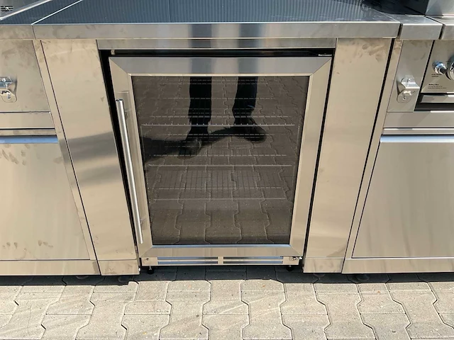 Buitenkeuken pizza-hoek-wasbak-koelkast-grill bbq - afbeelding 15 van  72