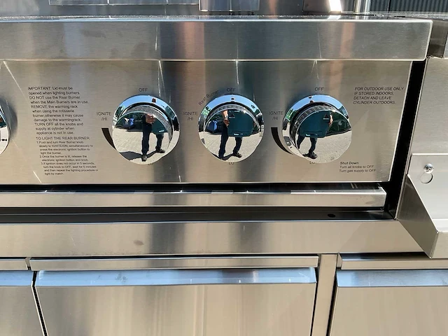Buitenkeuken pizza-hoek-wasbak-koelkast-grill bbq - afbeelding 22 van  72