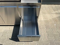 Buitenkeuken pizza-hoek-wasbak-koelkast-grill bbq - afbeelding 28 van  72