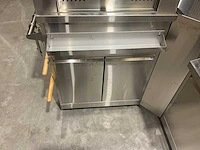 Buitenkeuken pizza-hoek-wasbak-koelkast-grill bbq - afbeelding 41 van  72