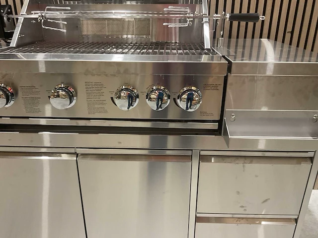 Buitenkeuken pizza-hoek-wasbak-koelkast-grill bbq - afbeelding 54 van  72