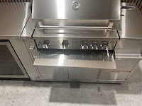 Buitenkeuken pizza-hoek-wasbak-koelkast-grill bbq - afbeelding 46 van  52
