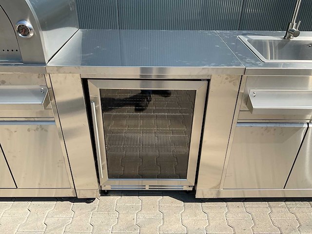 Buitenkeuken pizza-koelkast-wasbak bbq - afbeelding 2 van  40