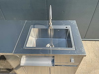 Buitenkeuken pizza-koelkast-wasbak bbq - afbeelding 4 van  40