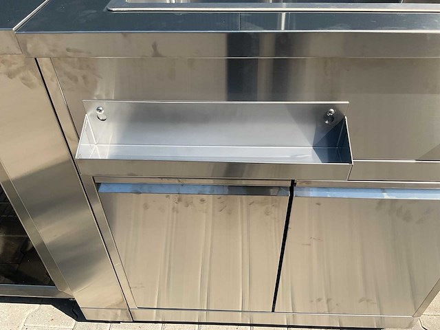 Buitenkeuken pizza-koelkast-wasbak bbq - afbeelding 7 van  40