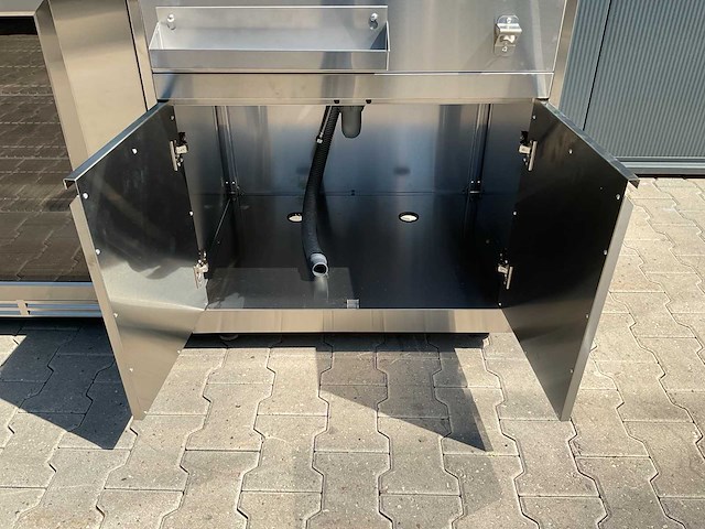 Buitenkeuken pizza-koelkast-wasbak bbq - afbeelding 9 van  40