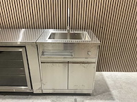 Buitenkeuken pizza-koelkast-wasbak bbq - afbeelding 24 van  40
