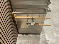 Buitenkeuken pizza-koelkast-wasbak bbq - afbeelding 33 van  40