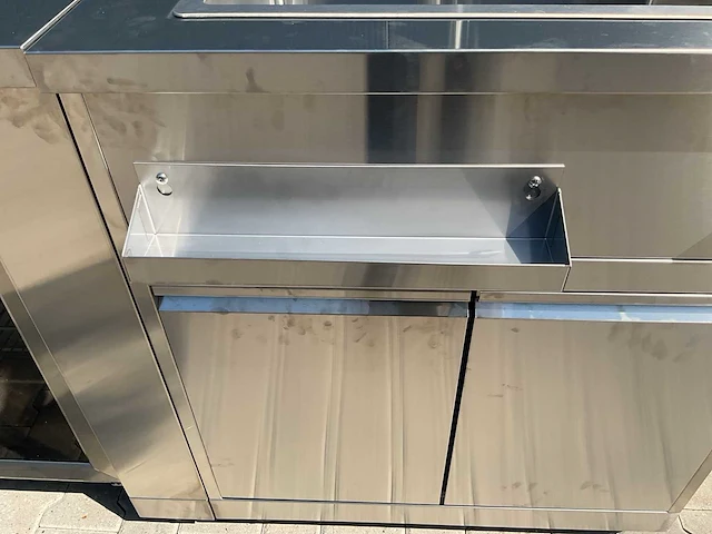 Buitenkeuken pizza-koelkast-wasbak bbq - afbeelding 26 van  40