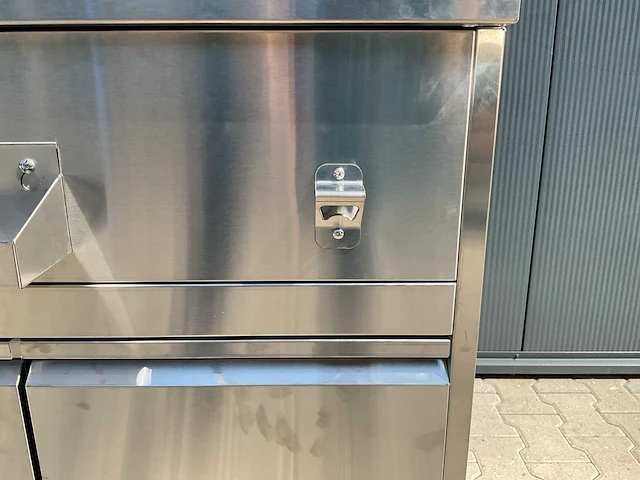 Buitenkeuken pizza-koelkast-wasbak bbq - afbeelding 27 van  40