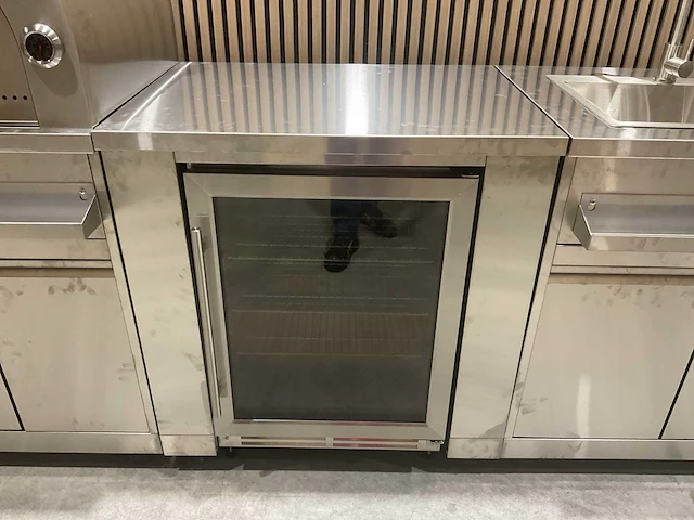 Buitenkeuken pizza-koelkast-wasbak bbq - afbeelding 39 van  40