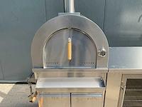 Buitenkeuken pizza-koelkast-wasbak bbq - afbeelding 15 van  40