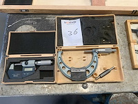 Buitenmaat micrometer (2x) - afbeelding 1 van  2