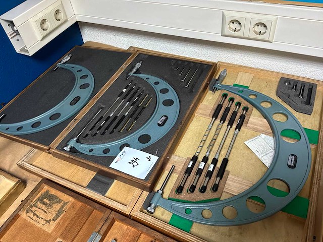 Buitenmaat micrometer (3x) - afbeelding 1 van  3