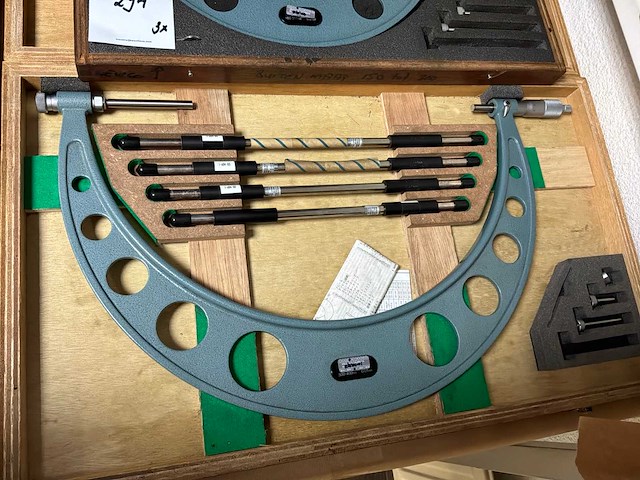 Buitenmaat micrometer (3x) - afbeelding 2 van  3