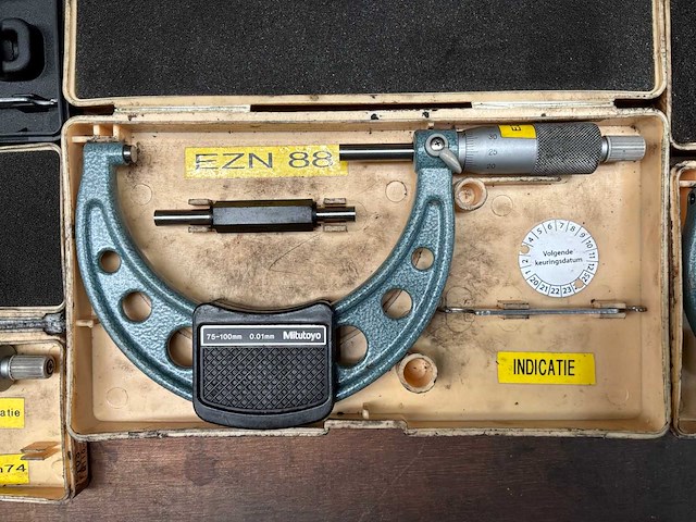 Buitenmaat micrometer (7x) - afbeelding 9 van  10