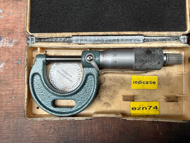Buitenmaat micrometer (7x) - afbeelding 10 van  10
