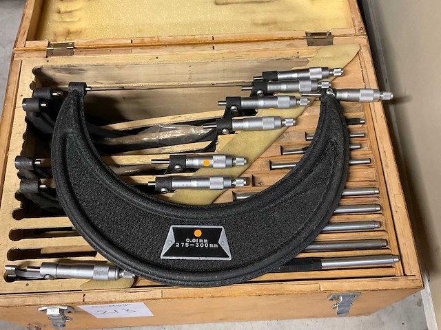Buitenmaat micrometer set - afbeelding 3 van  3