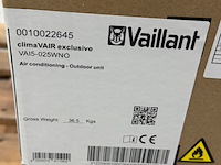 Buitenunit met 2x binnenunit vaillant, climeair exclusive - afbeelding 2 van  4
