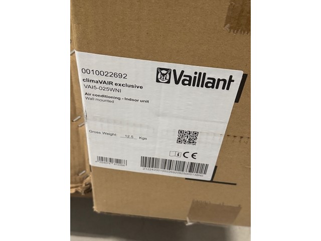 Buitenunit met 2x binnenunit vaillant, climeair exclusive - afbeelding 3 van  5
