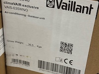 Buitenunit met 2x binnenunit, vaillant, climeair exclusive - afbeelding 4 van  5