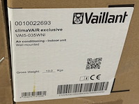 Buitenunit met 2x binnenunit, vaillant, climeair exclusive - afbeelding 4 van  4