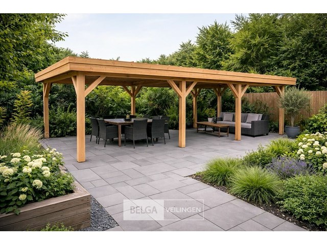 Buitenverblijf afm 1200x400cm - afbeelding 1 van  2