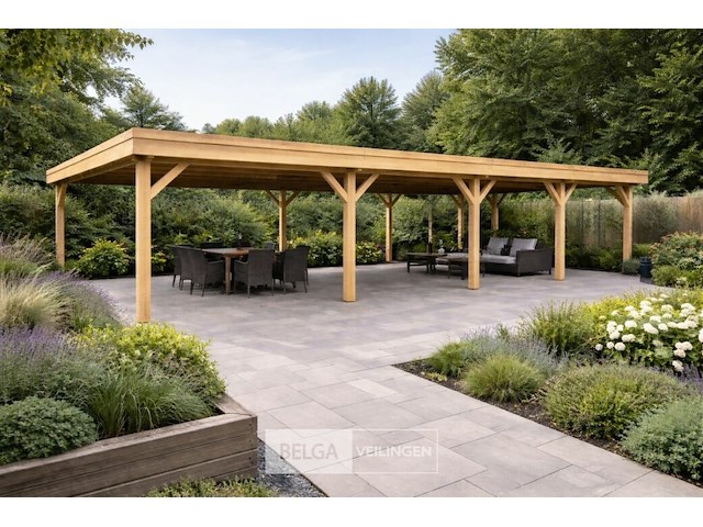 Buitenverblijf afm 1500x400cm - afbeelding 1 van  2