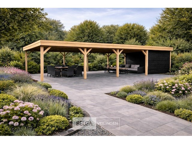 Buitenverblijf afm 1500x400cm - afbeelding 1 van  2