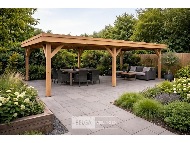 Buitenverblijf afm 500x500cm - afbeelding 1 van  2